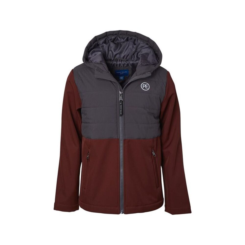 Perry Ellis Boys  Colorblocked Jacket, Red